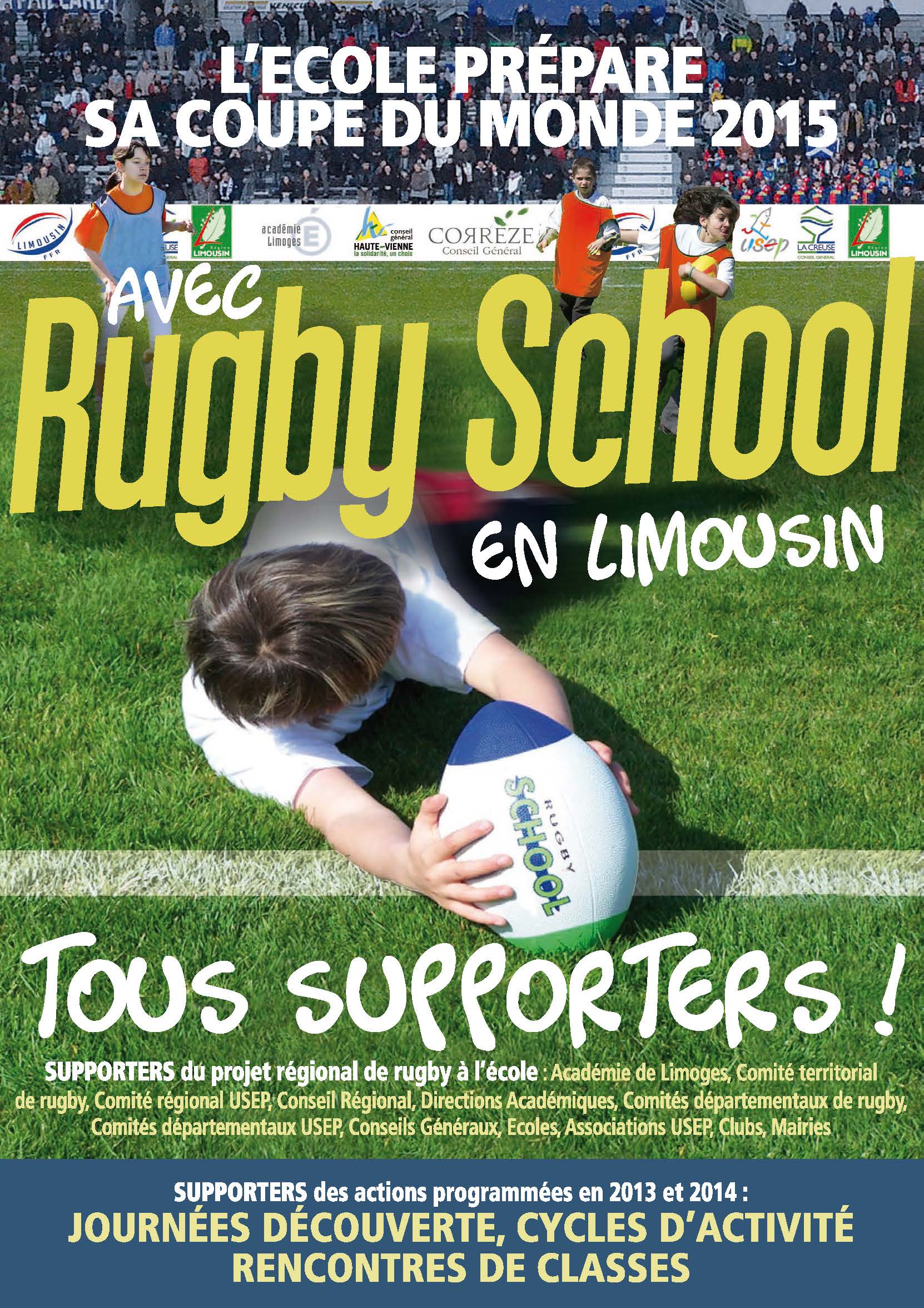 RUGBY SCHOOL affiche Page 1
