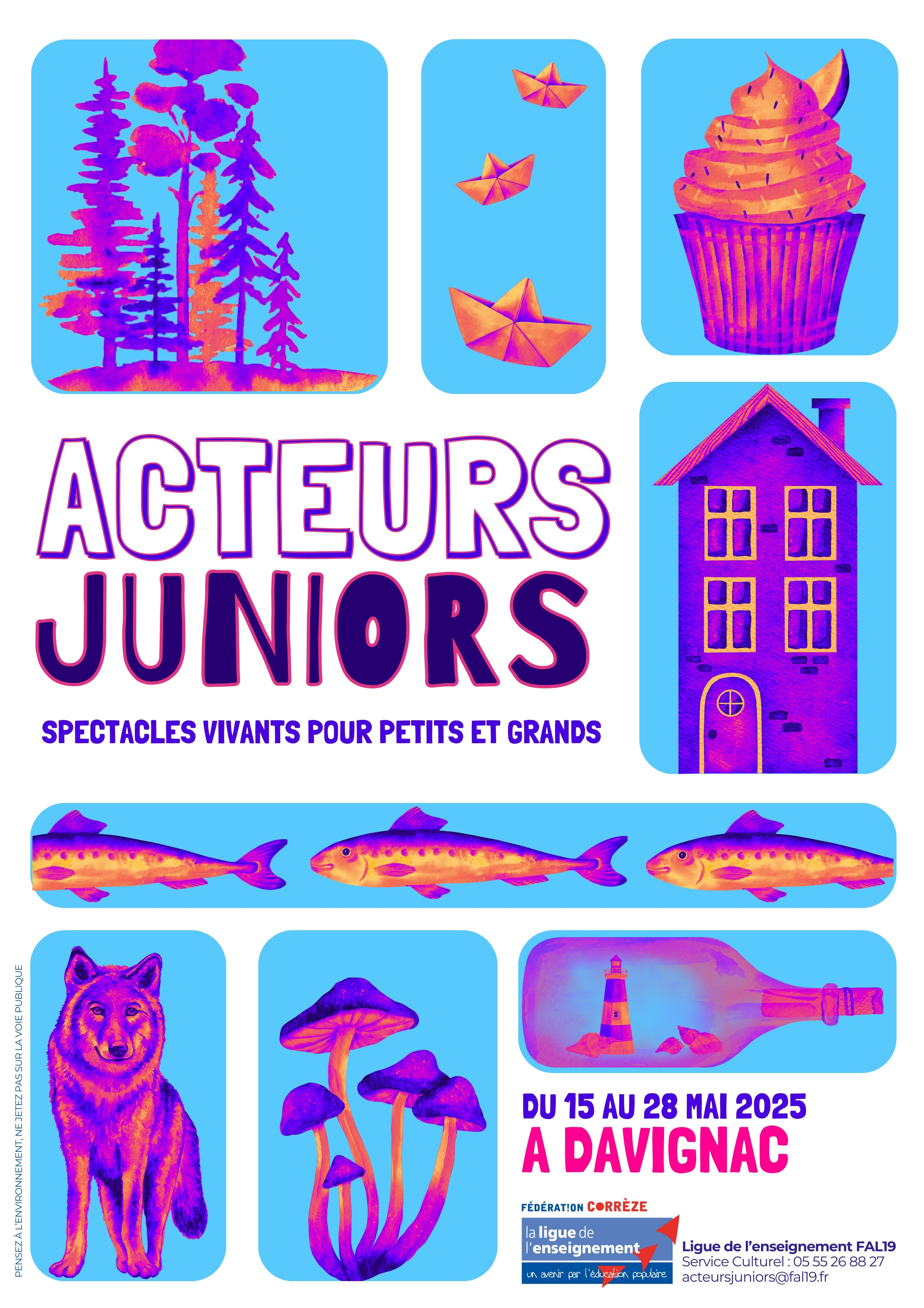 Affiche Acteurs Juniors 2025