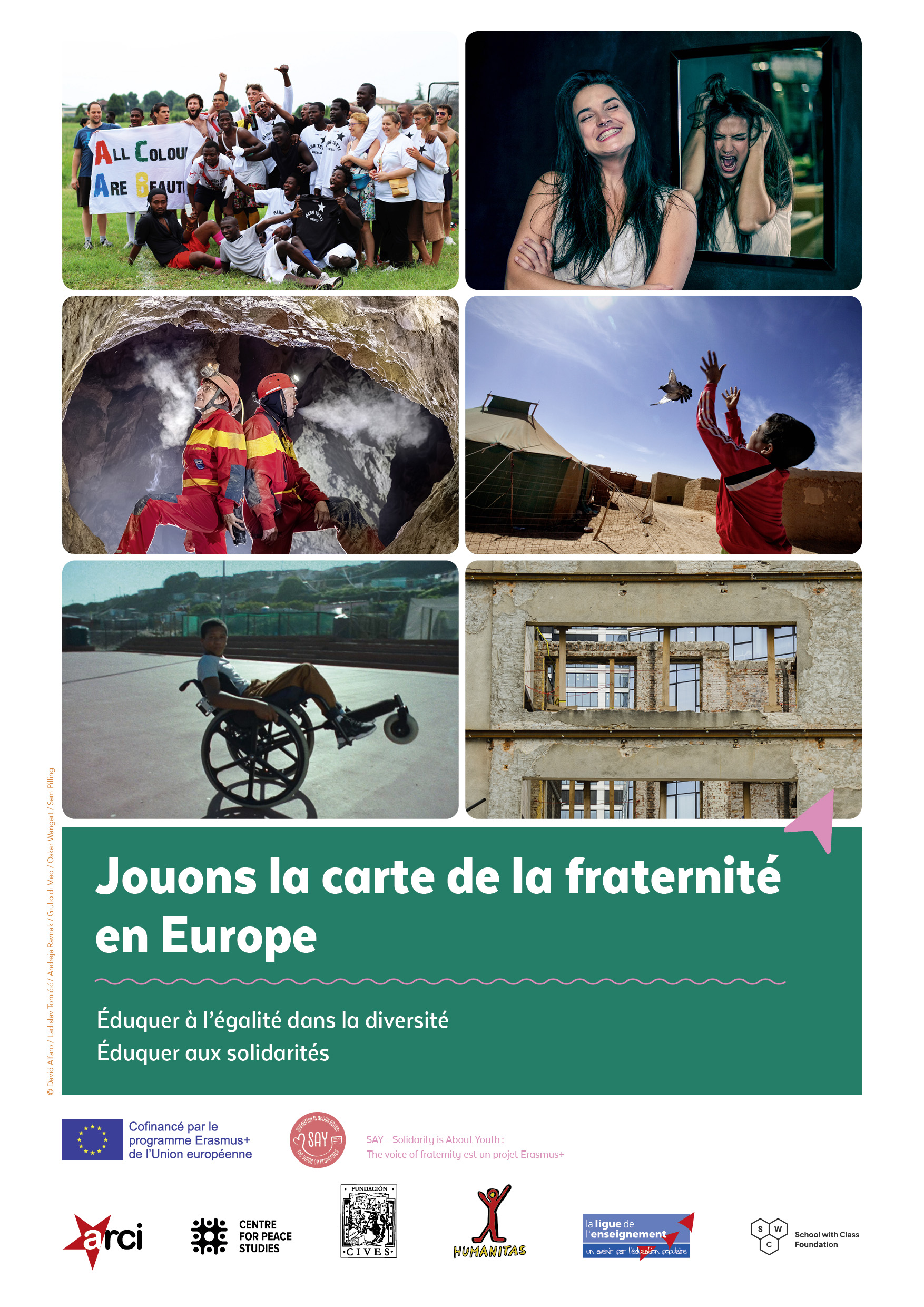 Affiche Jouons la carte de la fraternité